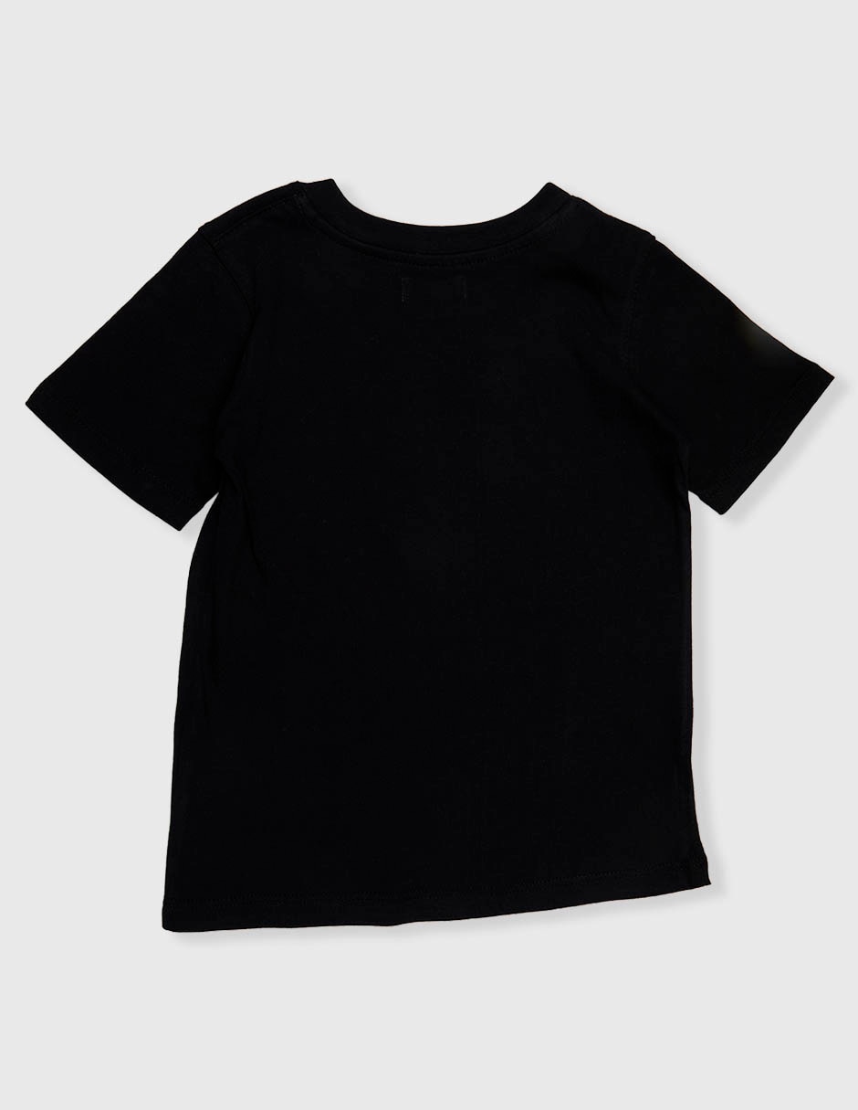 Playera manga regular para niño