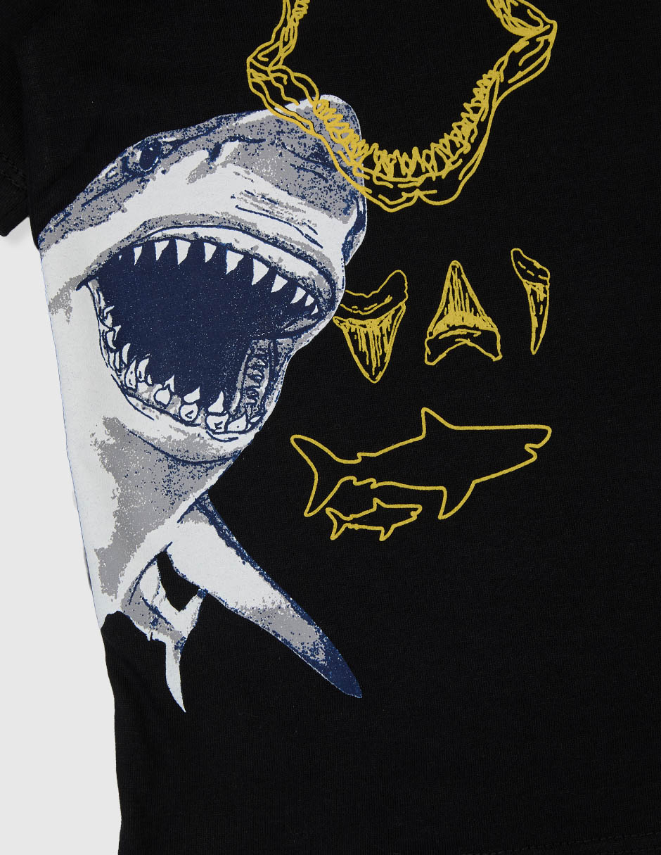 Playera manga regular para niño 6