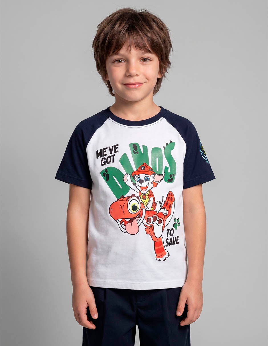 Playera manga corta para niño Playera manga corta para niño