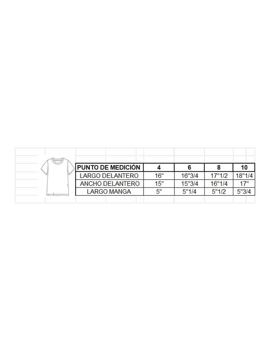 Playera manga corta para niño 2