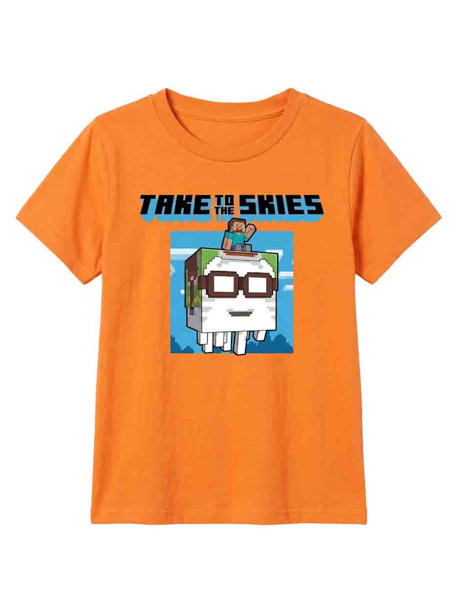 Playera manga corta para niño Playera manga corta para niño