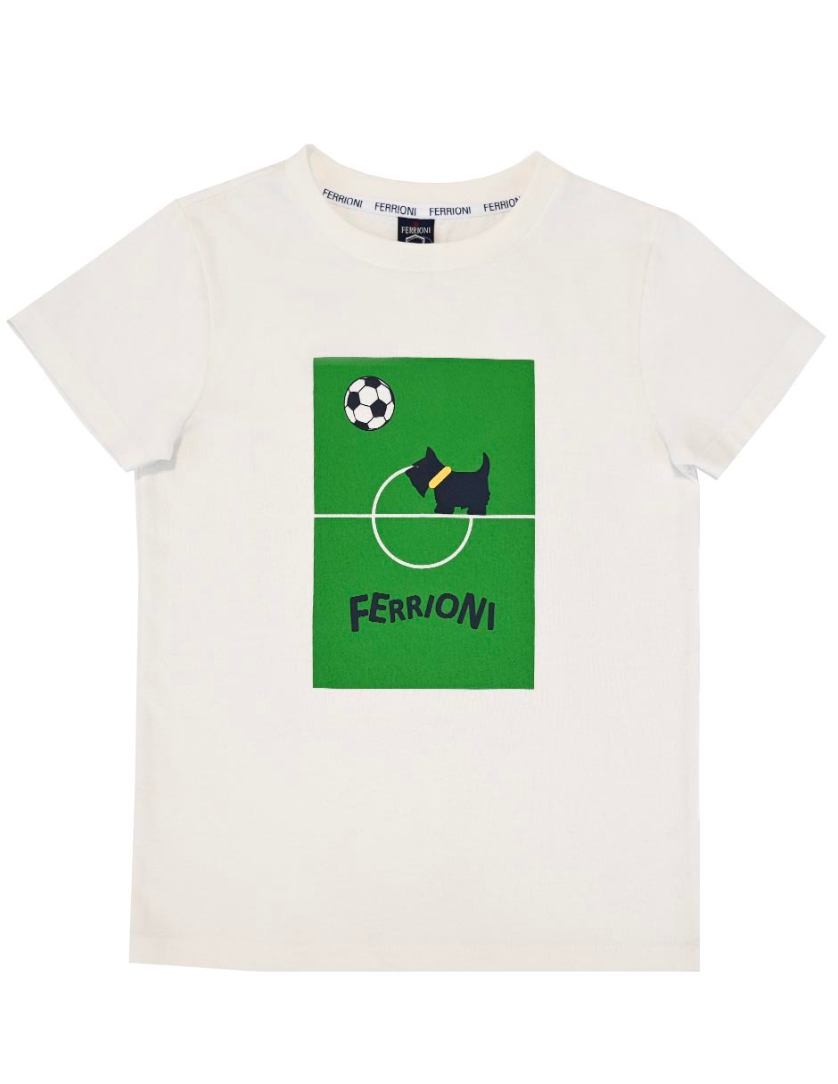 Playera manga corta para niño