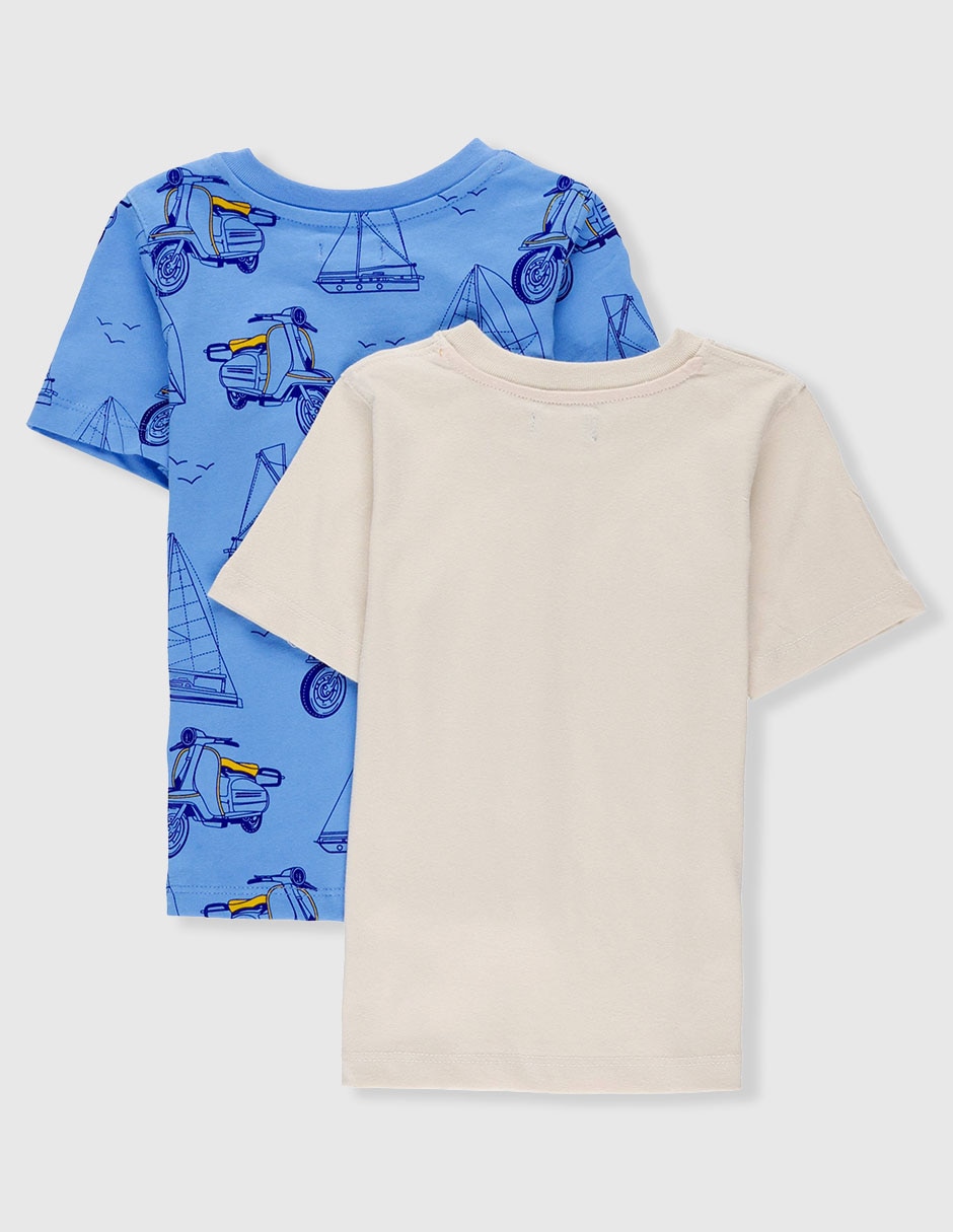 Playera manga regular para niño 2