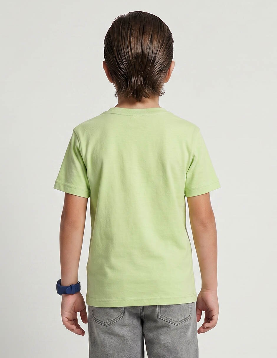 Playera manga regular para niño 2