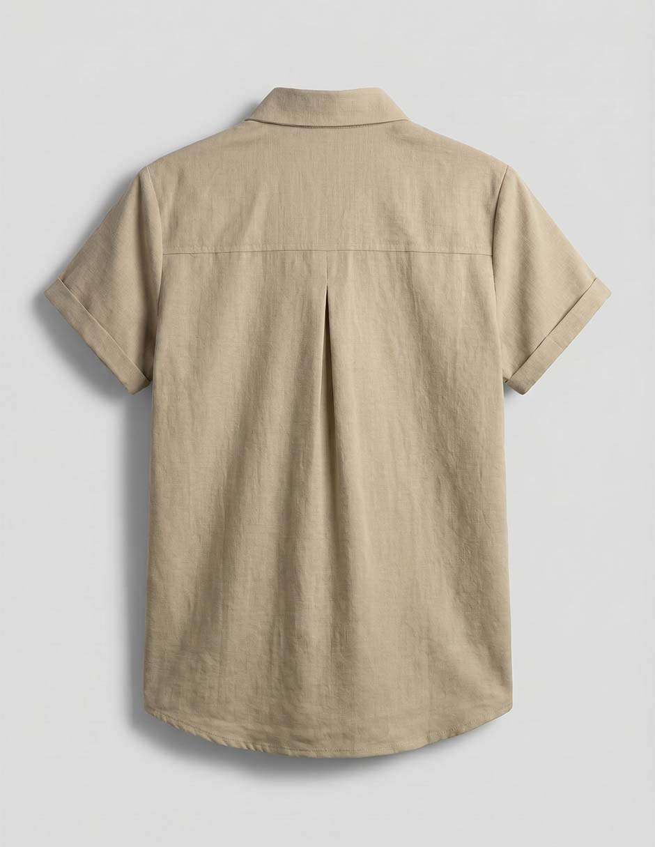 Camisa casual manga corta para niño 3