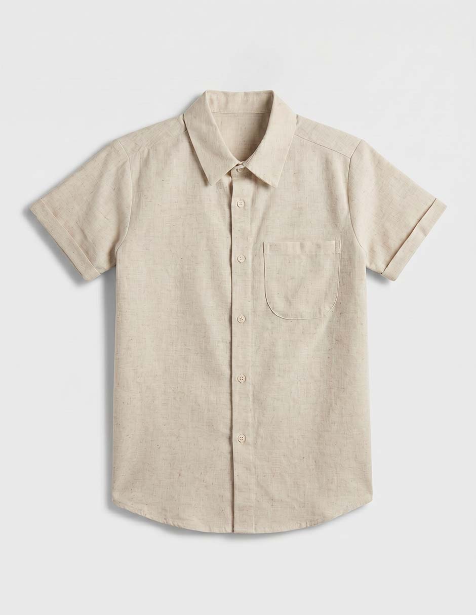 CAMISA PIQUENIQUE PIQUENIQUE, 6, BEIGE