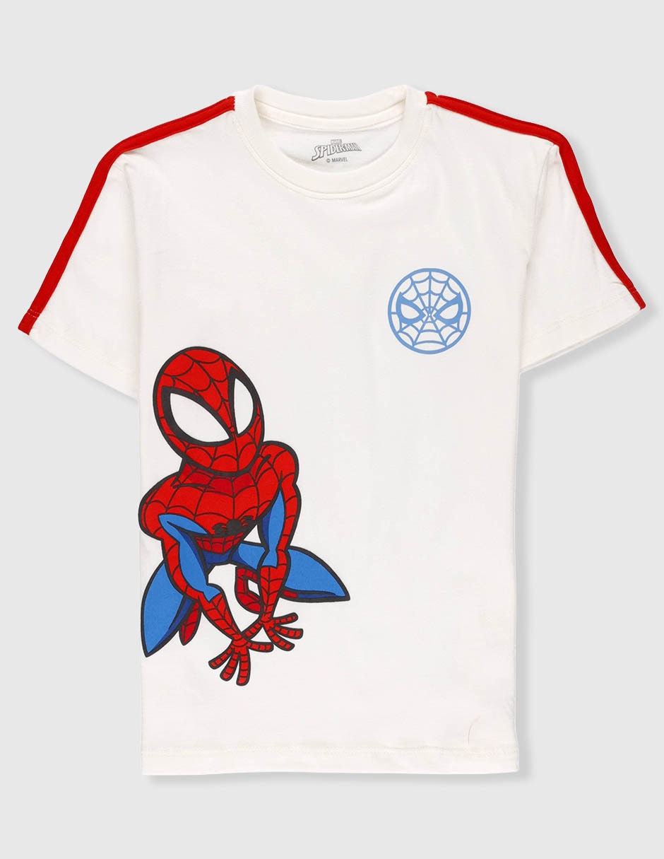 Playera manga corta Spider-Man para niño 2