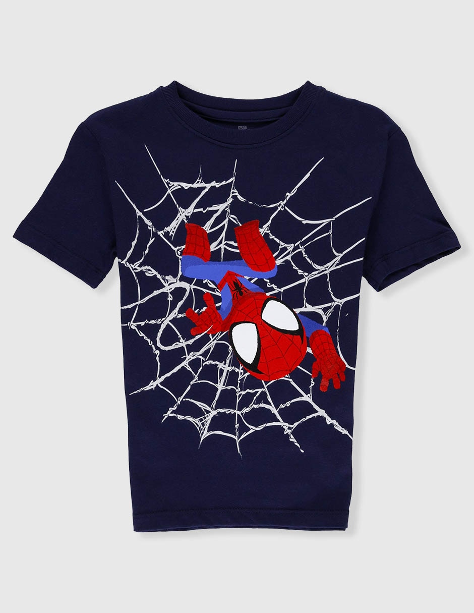 Playera Marvel Spiderman manga corta para niño 2