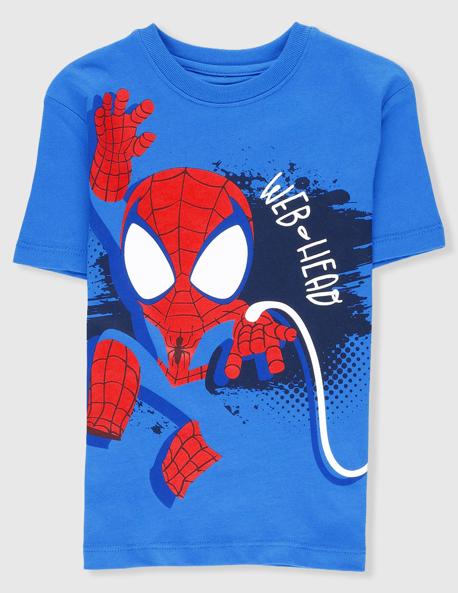 Playera Marvel Spiderman manga corta para niño 2