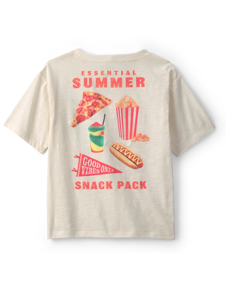 Playera manga corta para niño 3