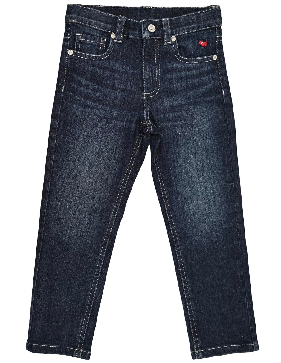 Jeans regular deslavado para niño Jeans regular deslavado para niño