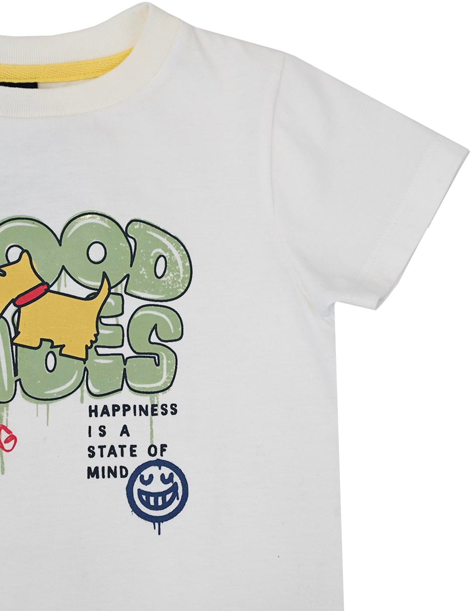Playera manga corta para niño 3