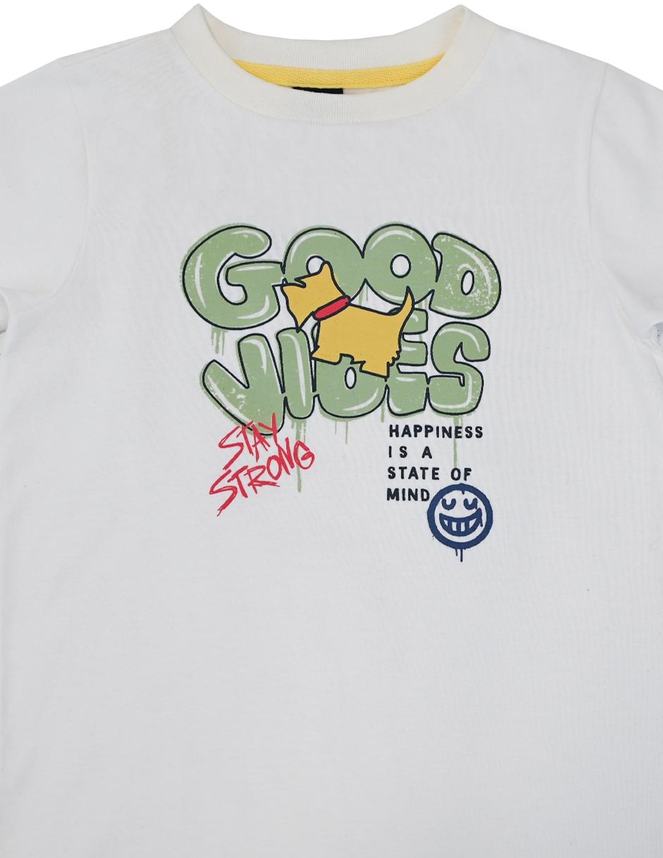 Playera manga corta para niño 2