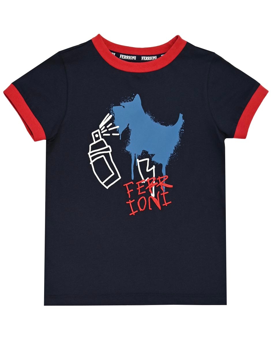 Playera manga corta para niño Playera manga corta para niño