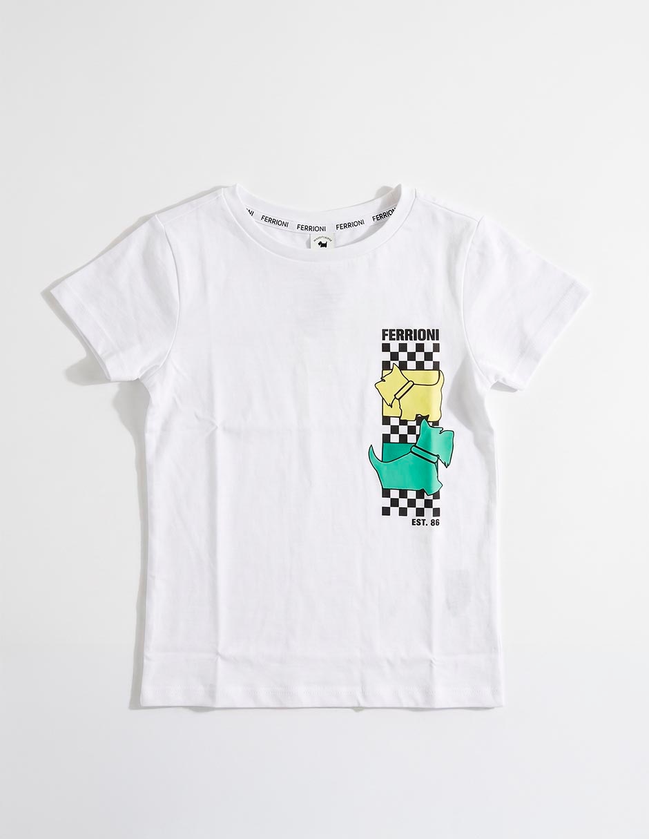 Playera manga corta para niño Playera manga corta para niño