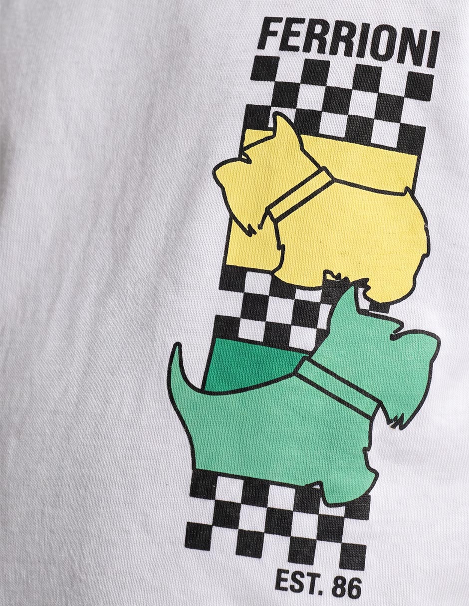 Playera manga corta para niño