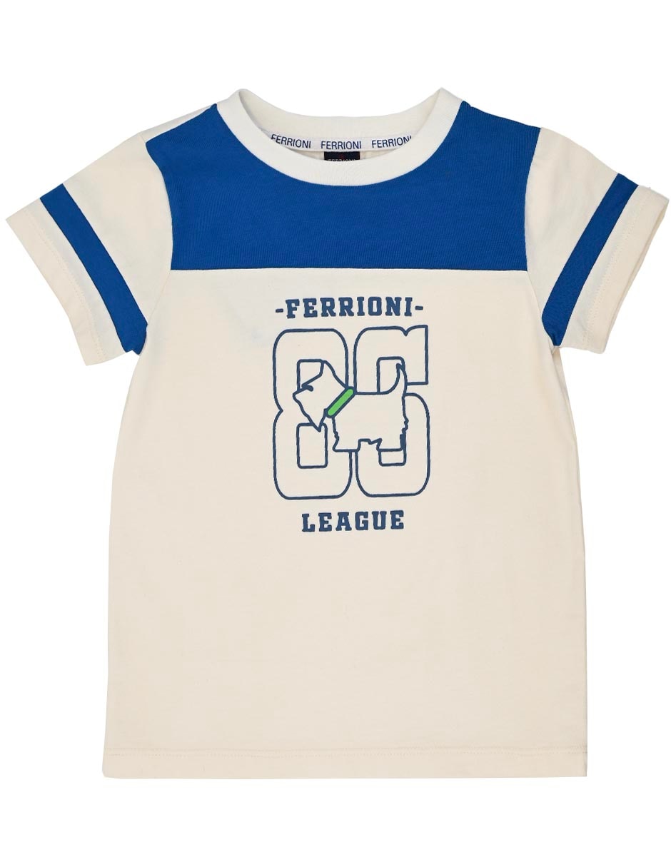 Playera manga corta para niño Playera manga corta para niño