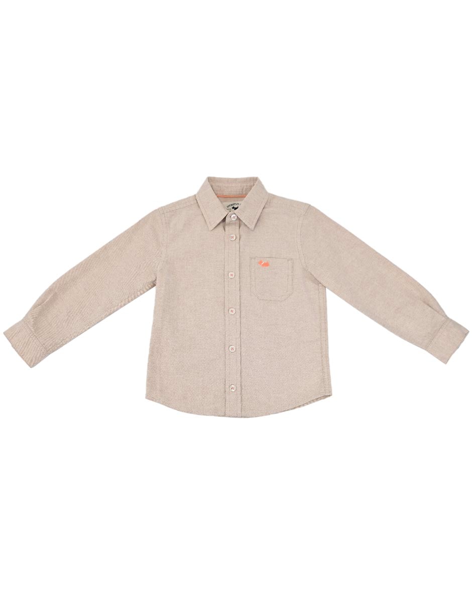 Camisa casual Ferrioni de Algodón manga larga para niño