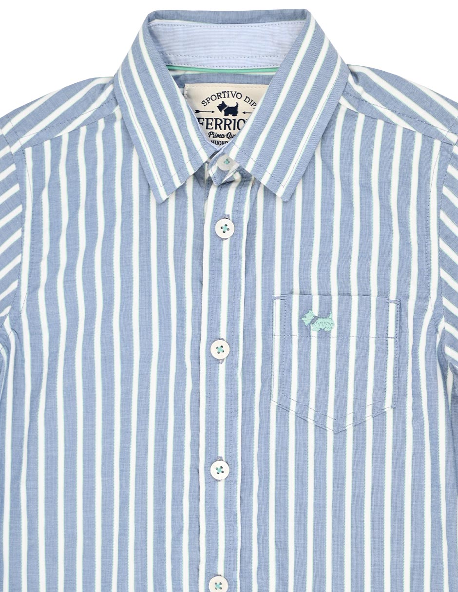 Camisa Souq de algodón manga corta para niño 2