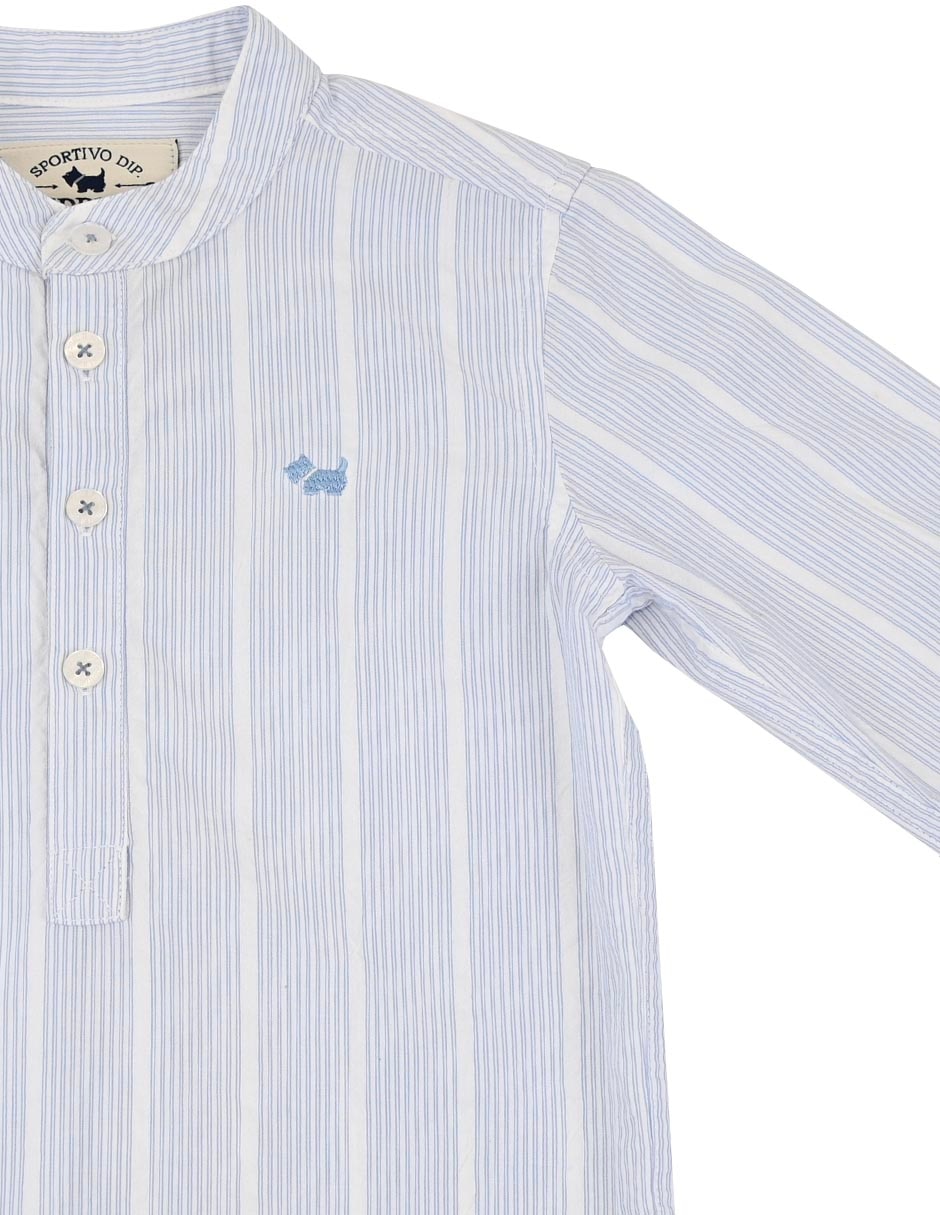 Camisa Quich de algodón manga larga para niño 4