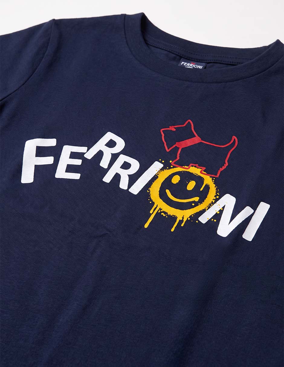 Playera manga corta para niño 2