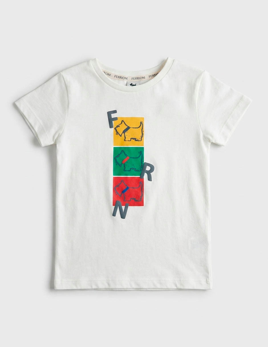 Playera wurren manga corta para niño 3