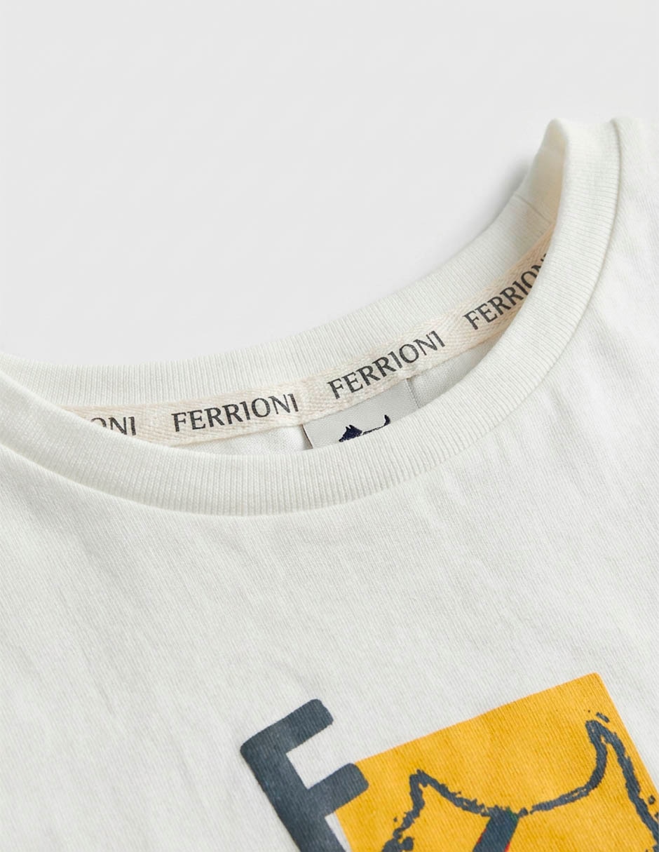 Playera wurren manga corta para niño 5