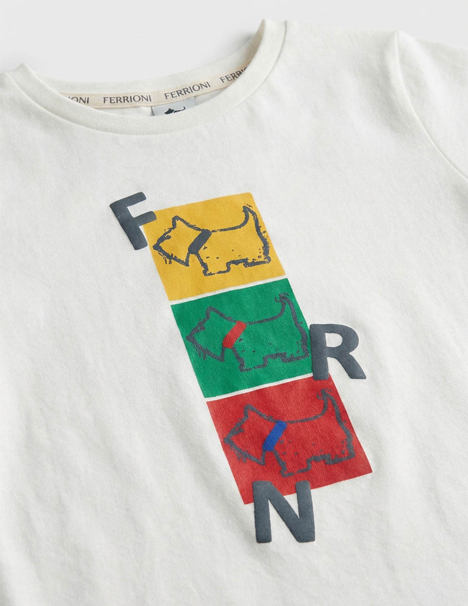 Playera wurren manga corta para niño 6