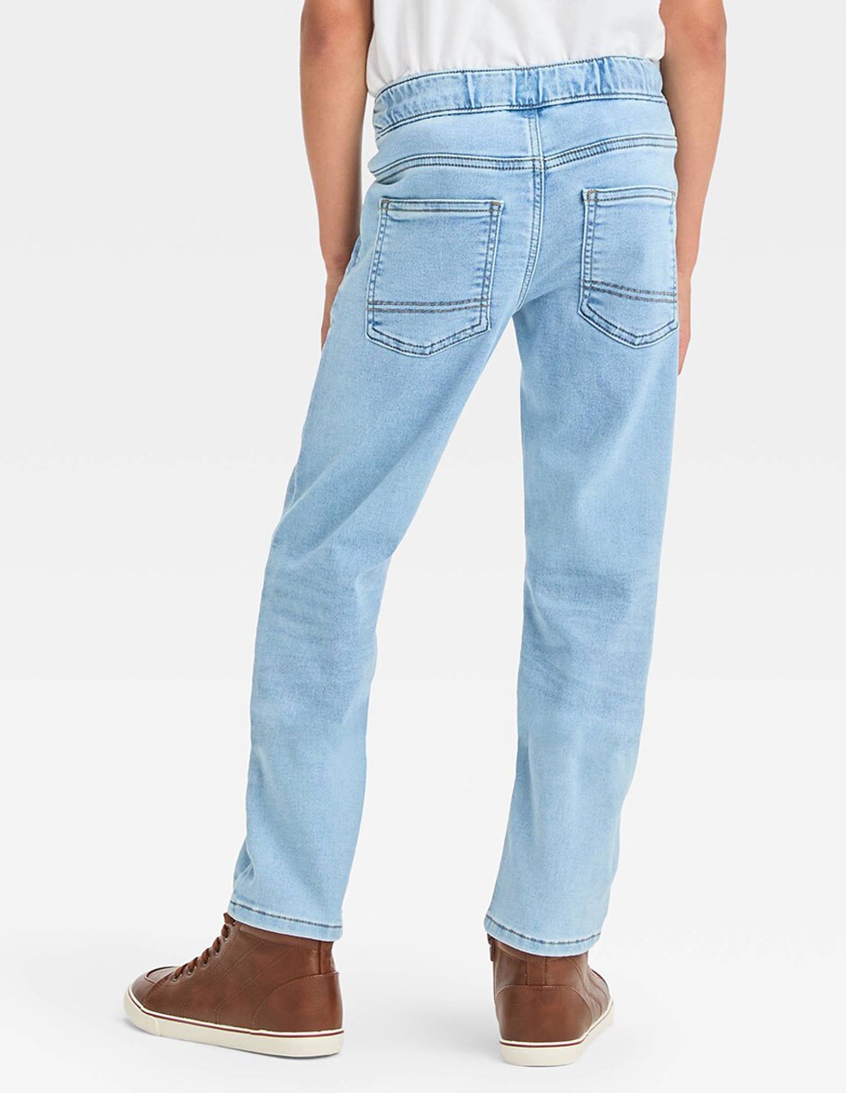 Jeans lavado claro para niño 3