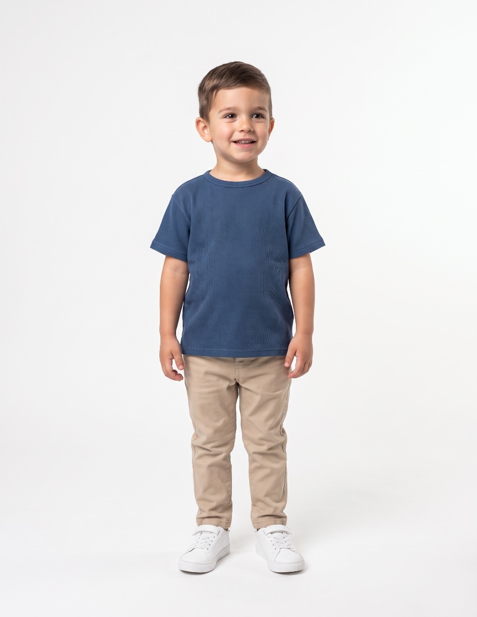 Playera manga corta para niño Playera manga corta para niño