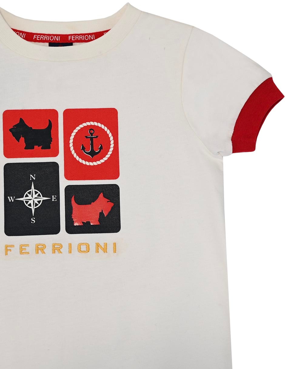 Playera Gong manga corta para niño 2