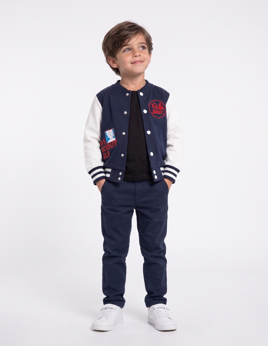 Chamarra de felpa para niño