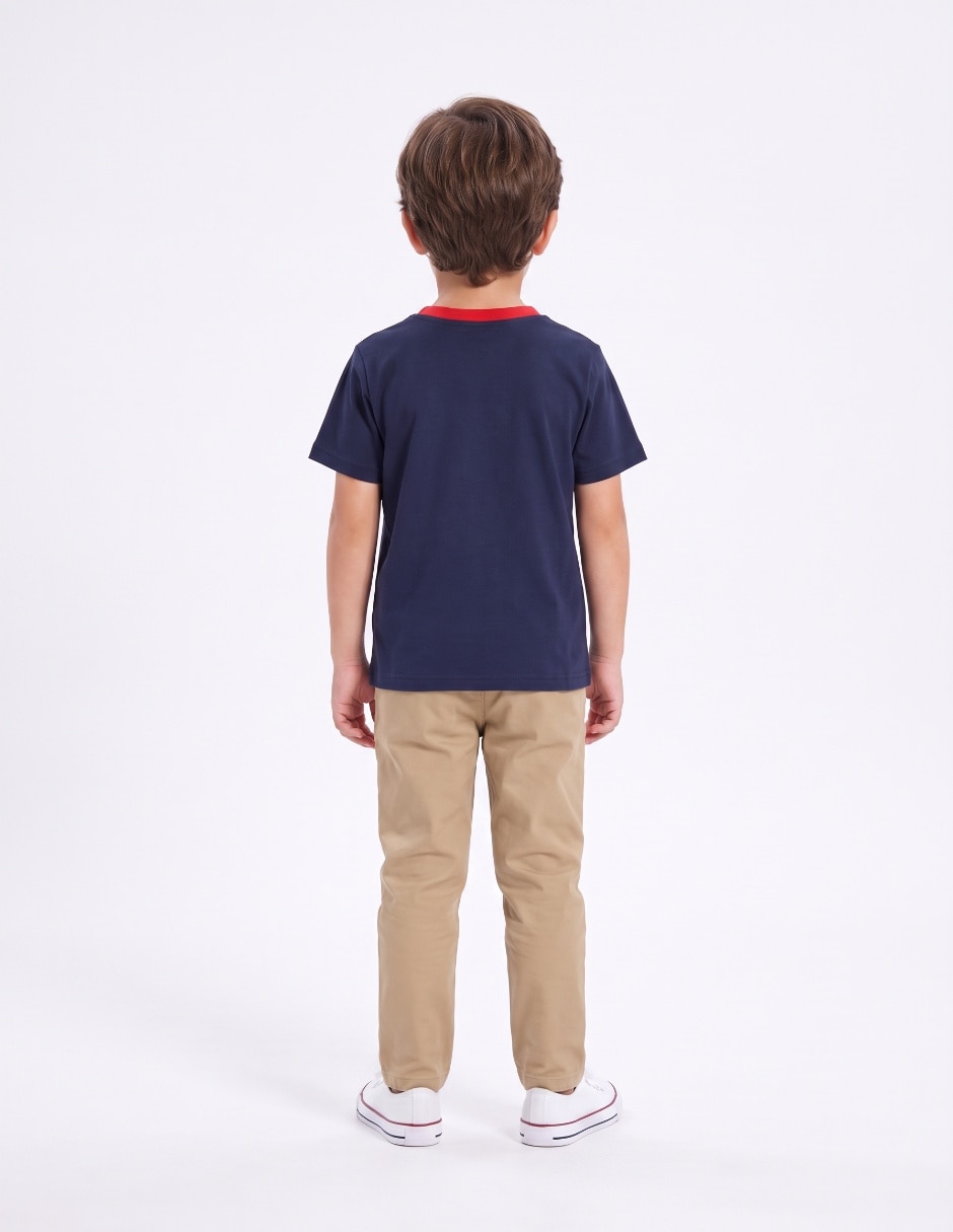 Playera manga corta para niño 2