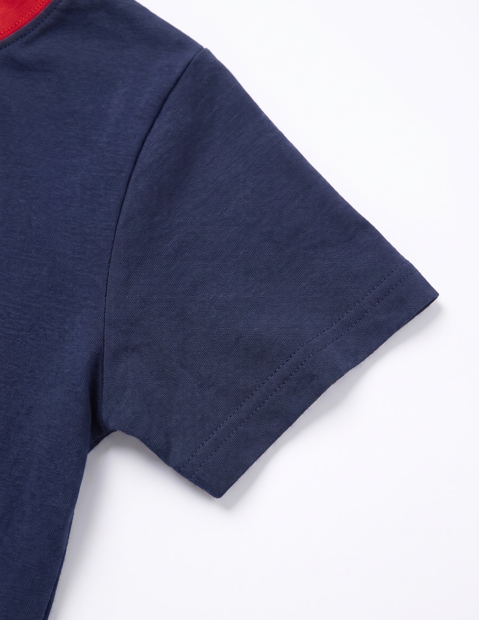 Playera manga corta para niño 6