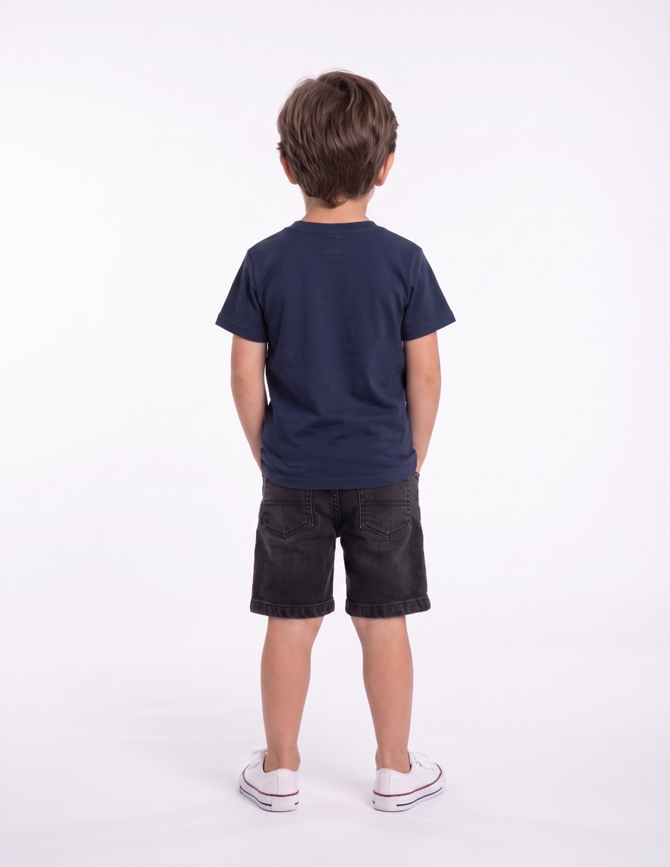 Playera manga corta para niño 2