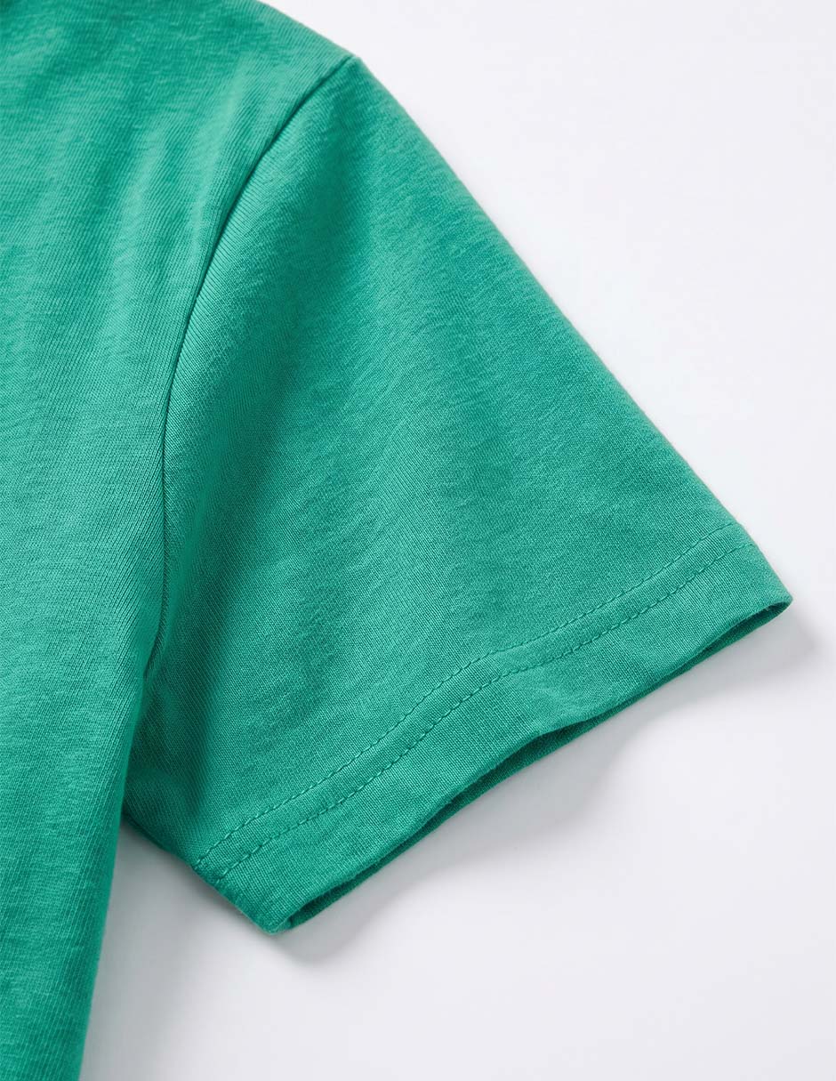 Playera Hulk manga corta para niño 5