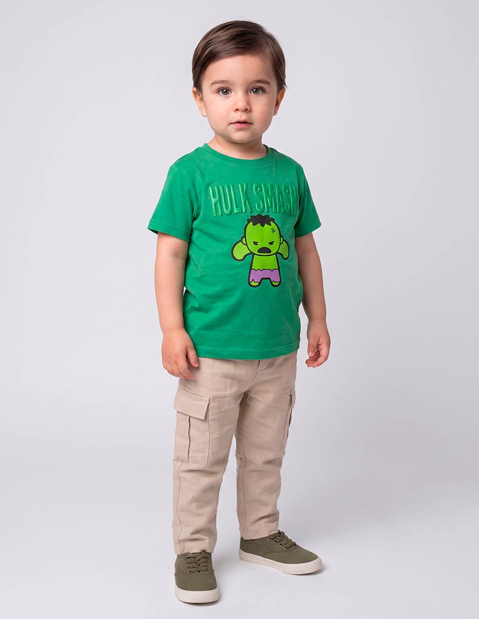 Playera manga corta para niño Playera manga corta para niño