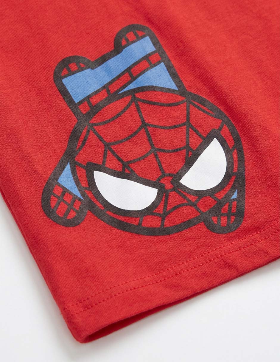 Playera Spider - Man Manga Corta Para Niño 6