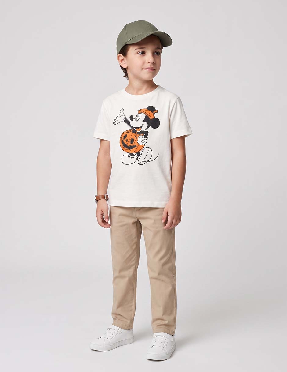 Playera de halloween manga corta para niño