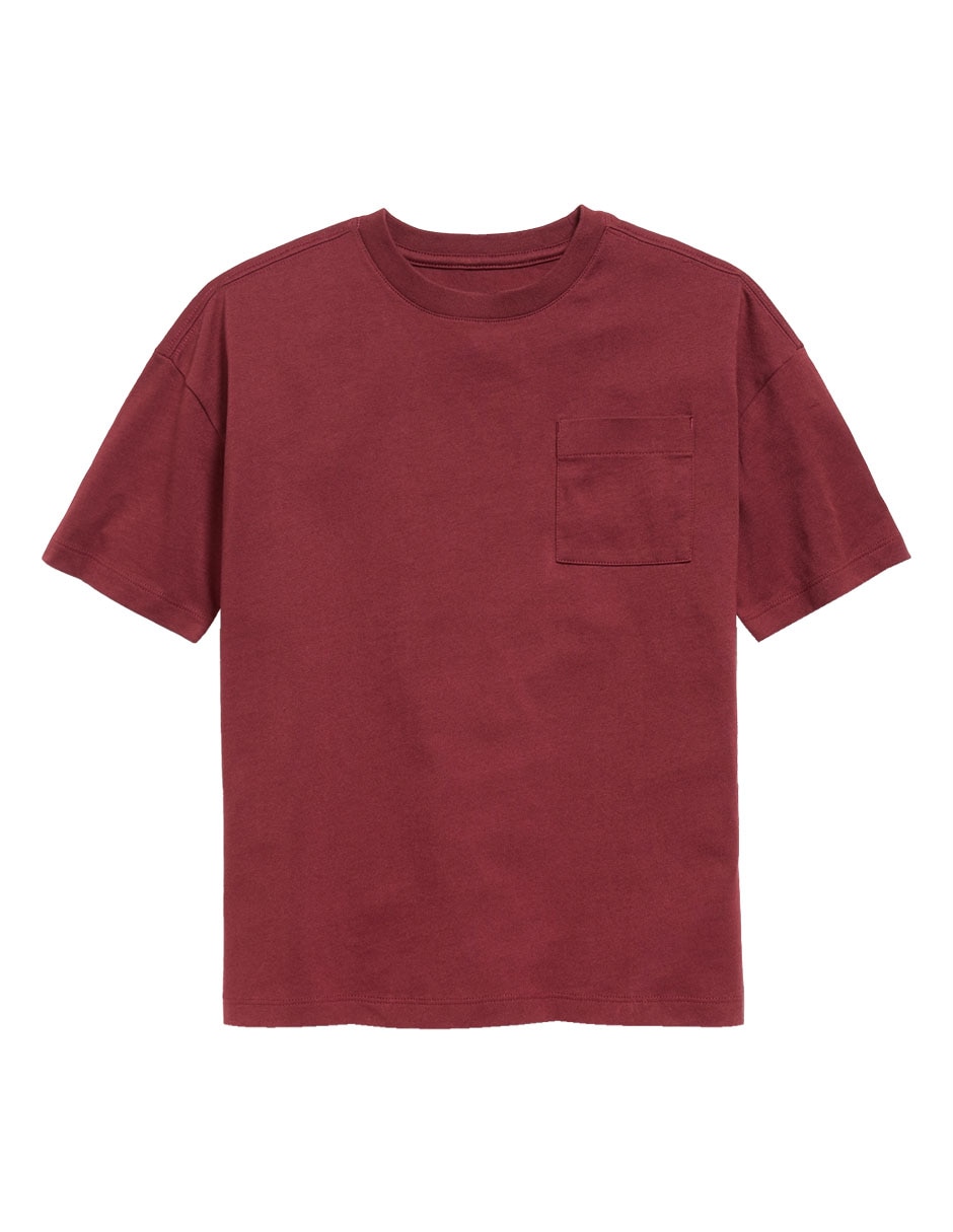 Playera manga regular para niño