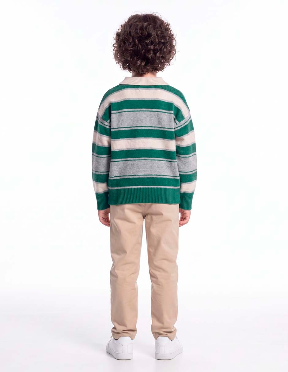 Suéter tejido para niño 6