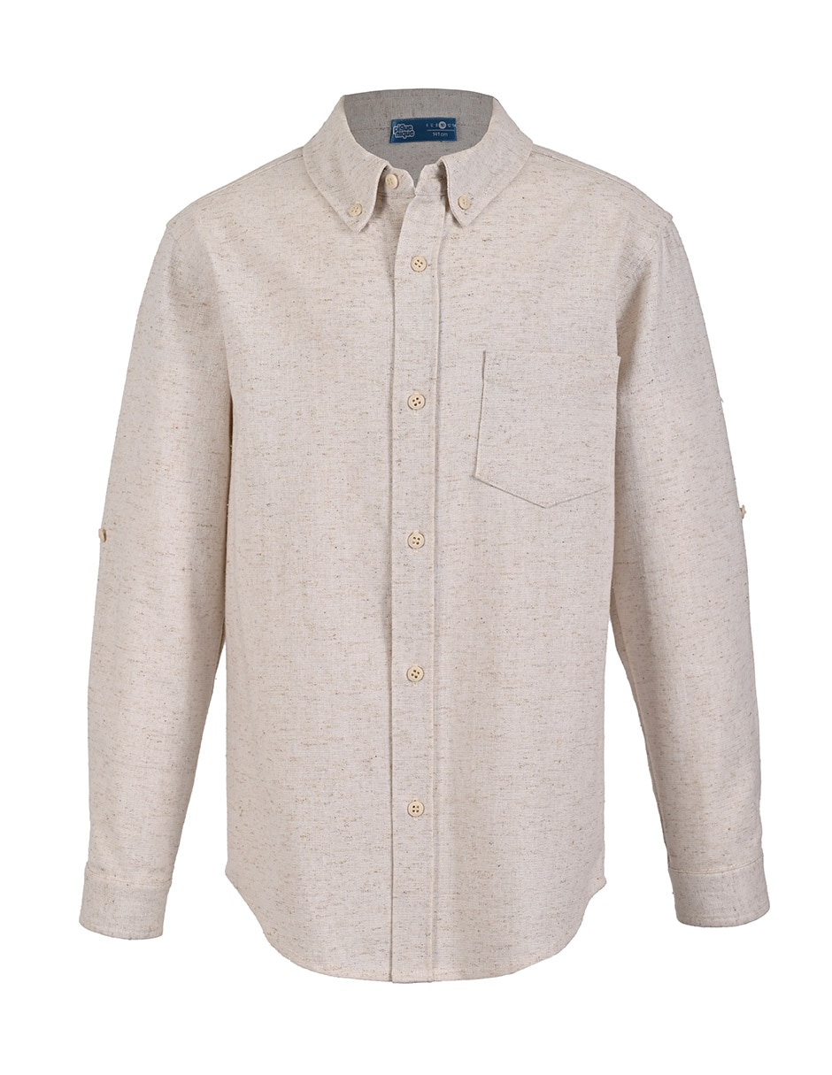 Camisa casual manga larga para niño Camisa casual manga larga para niño