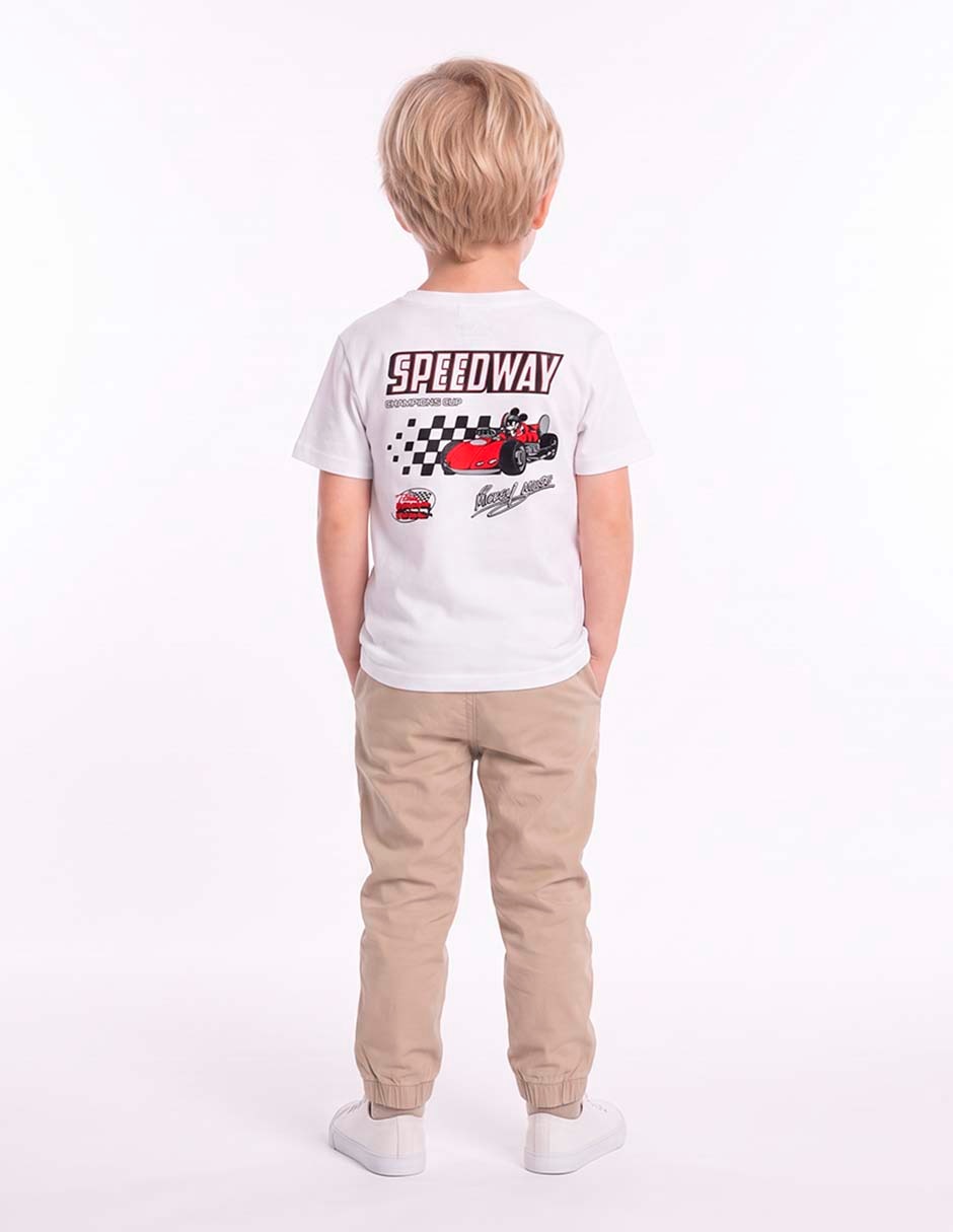 Set playera/playera mickey mouse manga corta para infantil niño 2
