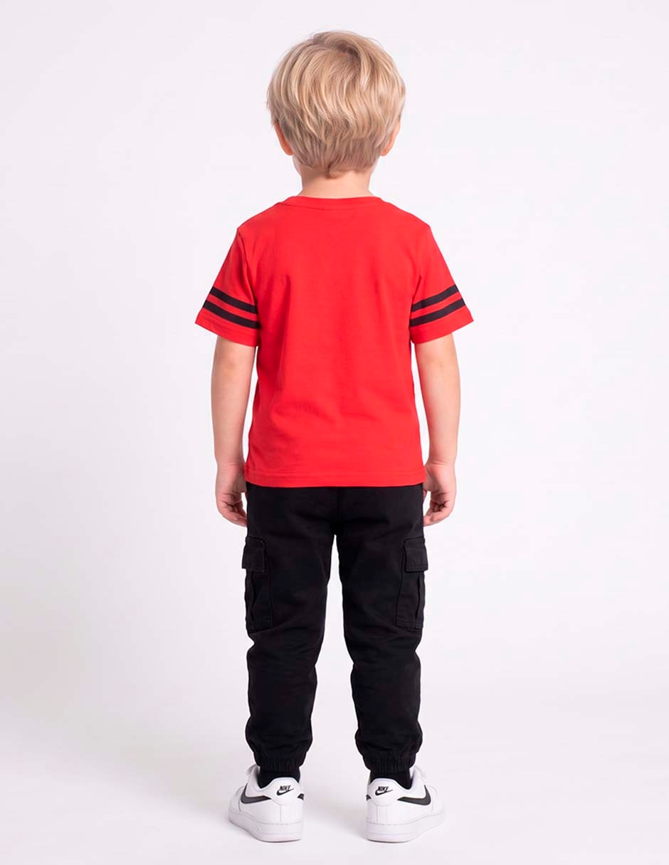 Set playera/playera mickey mouse manga corta para infantil niño 2