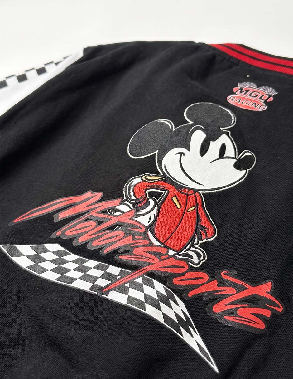 Set chamarra/chamarra bomber licencia mickey mouse de felpa para infantil niño 5