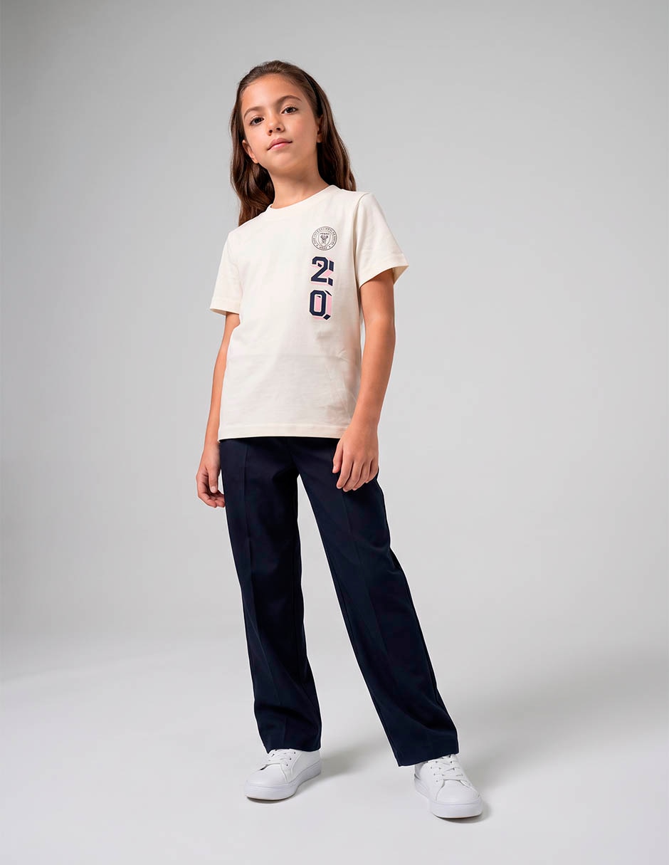 Playera inter de miami manga corta para niño 5