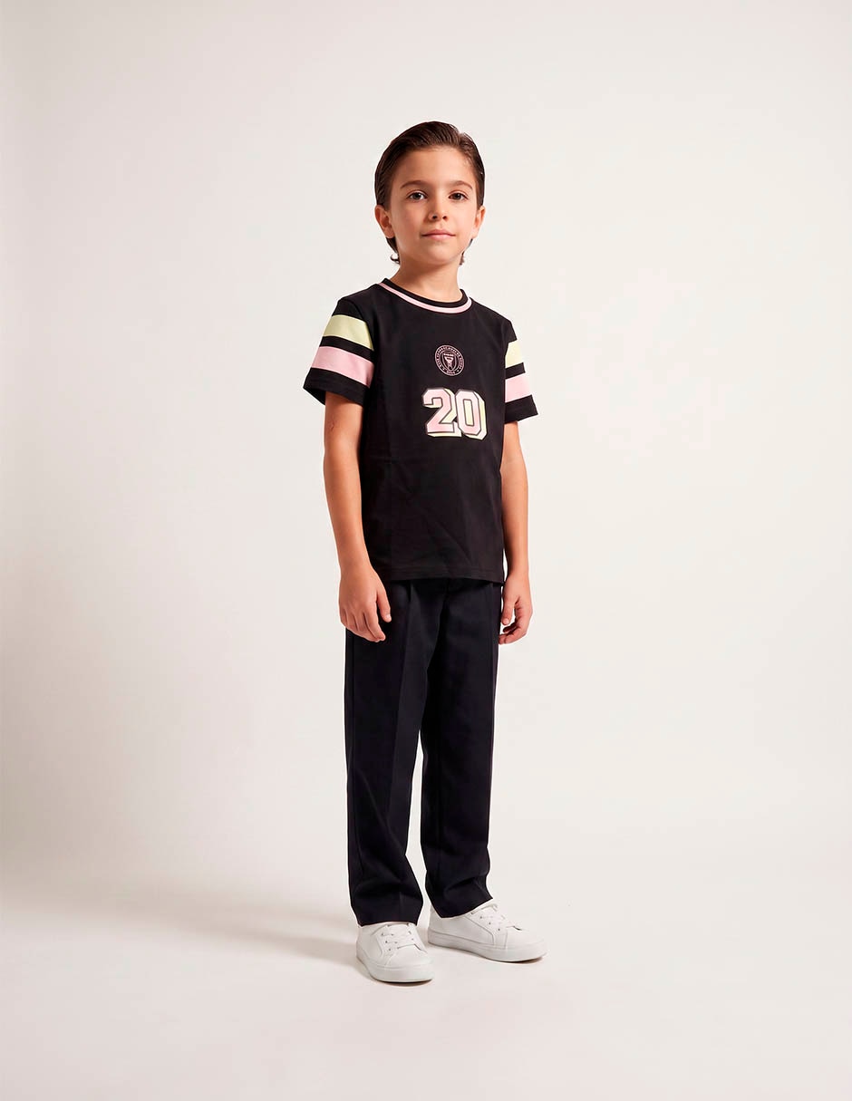 Playera manga corta para niño 5