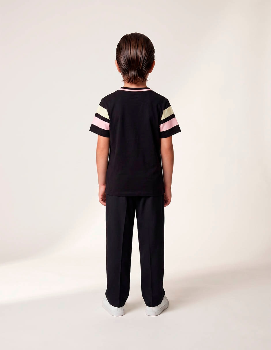 Playera manga corta para niño 6