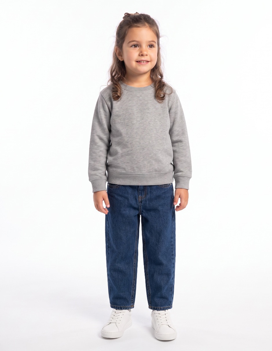 Jeans straight lavado denim para niño Jeans straight lavado denim para niño