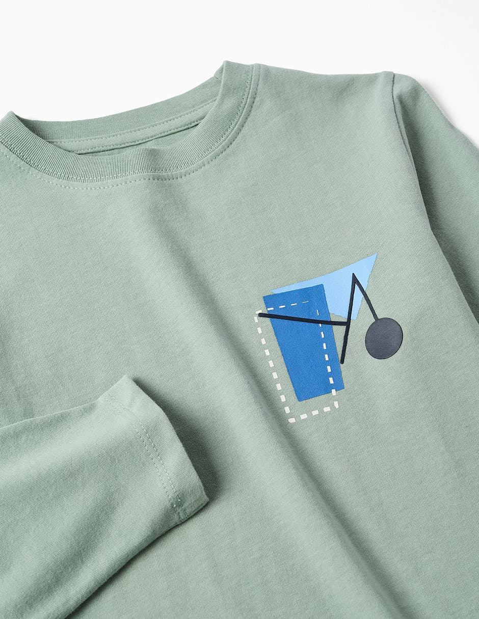 Playera manga larga para niño 3